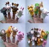 60pcs5lot Finger Puppet Plush Toys Chinese Zodiac Biological Doll For Kid Birthday Gift Animal Cartoon Baby Favorite Finger Doll2548943