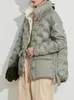 Piumino da donna Parka Ailegogo Giacche invernali Colletto alla coreana Donna Ultra Light 90 Anatra bianca Parka corto Cappotto caldo Sciolto Snow Ladies Outwear 221121