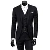 Costumes pour hommes Blazers DIHOPE Printemps 3 Pièces Classique Costume Ensembles D'affaires Blazer Gilet Pantalon Automne De Noce Ensemble 221121