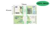 Prop 10 20 50 100 Fake Banknotes Copy Copy Money Faux Billet Euro Play Collection et Cadeaux307N9971993