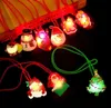 Capodanno Natale Light Up Collana Decorazione Bracciali Led Regalo per bambini Giocattoli di Natale per bambine SN291