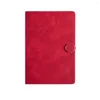 Office Supplies Simple Journal Diary Fashion Round Buckle Notebook Business Notepad Minutes Book Planner Pocket