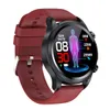 YEZHOU2 E400 ios and android round smart watch with fitness tracker ECG Ppg Blood Pressure Oxygen Heart Rate Body Temperature Health smartwatchs