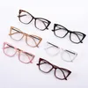 Sunglasses Frames Brand White Cat Eye Glasses Frames Women 2020 Vintage Transparent Optical Frames Female Clear Lens Spectacles Eyewear T2201114