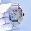 Mens 시계 40mm 자동 기계식 운동 시계 Luminous Sapphire 방수 스포츠 셀프 윈드 패션 손목 시계 Montre De Luxe Designer Watches Watchs