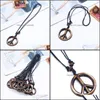 Hanger kettingen wereld vredessymbool kettingen verstelbare lange keten mode sieraden ketting voor vrouwen mannen cadeau drop levering pendan dhrrl