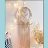 Other Home Decor Angel Wing Star Dream Catcher Moon Tassel Rame Wall Hanging Tapestry Home Decor Diy Handicraft For Bedroom Living R Dhcav