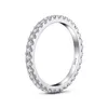 Bröllopsringar LESF Women Ring 925 Sterling Silver Simple Geometric Single Stapble Engagement Jewelry 221121