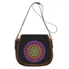 Evening Bags Mandala Flower Totem Art 3D Print Fashion Women Crossbody Bag Handbags Zipper Shoulder