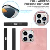 Wallet Phone Cases for iPhone 14 13 12 Pro Max Strong Magnetic Magsafe Wireless Charging PU Leather Flip Kickstand Cover Case