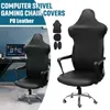 Housses de chaise pivotantes pour ordinateur de bureau, couvre-siège de jeu confortable, Anti-salissure, étanche, élastique