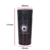 Water Bottles 380ml Thermal Mug Double Wall Stainless Steel 304 Coffee Cup 12oz Leak-Proof Thermos Bottle for Tea Travel Tumbler 221119