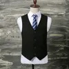 Erkek takım elbise blazers ceket yelek pantolon moda Çin retro tarzı düğün damat stant yaka klasik elbise ceket pantolon 221121