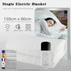 Electric Blanket Rainbow RUIANBAO 150x80CM Single Pad Heating Bed Mat Underblanket CE Certification 230V EU Plug 221119