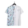 Mode Herrenhemden Luxus Herren Business Casual Shirt Männer Hemden Kurzärmele schlanke fit Hemden Männer Medusa Shirt