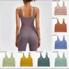 Soutien-gorge Ensembles Yoga Align Sports Bra Gym Vêtements Femmes Sous-vêtements Réservoirs Camis Antichoc Running Fashion Icon Fitness Entraînement U Back Sexy Rembourré321C gfdgf