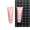 Garrafas de armazenamento Jars rosa 200g Creme de pl￡stico de pl￡stico Soft Garrafa recarreg￡vel 200ml Cosm￩tico Maquiagem de lo￧￣o para o corpo Sheeze Bottles Emp Dhekz