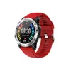 Yezhou2 męskie bluetooth sport inteligentny zegarek 1,3-calowy pełny ekran dotykowy okrągły typ metalowy przycisk Działanie kroku liczba liczenia tętna monitorowanie zdrowia Smartwatch