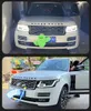 الأجزاء التلقائية المصابيح الأمامية لـ Ranger Rover SC 20 13-20 18 Head Lights Matrix Astract Prespact