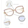 Zonnebrillen frames bril frames voor vrouwen mode heldere lens metaal frame luxe designer bril frame vrouw sexy computerglazen t2201114