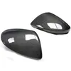 A6 A7 Carbon Fiber Side Wing Mirror Cover för Audi S6 RS6 S7 RS7 A8 bakre bil Modifierade skalkapslar