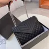 سلسلة أزياء Crossbody Women Lady Lady Hands Handtbourge Messenger Bag Budet محفظة حقيقية مصمم جلدي كافيار جودة المصمم