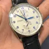 orologio iwc di lusso per uomo orologio da polso con movimento meccanico di alta qualità 45QE iw356502 Q8I3 funzione di cronometraggio portoghese impermeabile per il tempo libero affari F