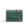 Designer Bag Cnoles Green äkta väskor Designers Women Messenger's Females Leather Crossbody Axel Bag Handbag Bolsa