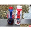 Drinkware handvat waterfles gesp voor nokkenwandeling overleving reizende karabijnscheiding handige hoge elasticiteit houder clip met keychai dhkez