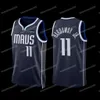 Luka Doncic Kyrie Irving Basketball-Trikots Dirk Nowitzki Maverick City 77 11 Blue Black Edition Green Jersey 2023 2024 Williams Hardaway Jr. Kleber