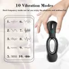 Male Double Penis Vibrating Ring Delay Ejaculation Cock G spot Stimulator Clitoris Massager Vibrator Sex Toys for Men Women Q0320