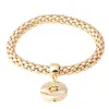 Charm Bracelets Snap Button Charm Bracelets Fit 20Mm Buttons Gold Sier Color Noosa Chunks Bracelet Women Girls Jewelry Gifts Drop Del Dhk1C