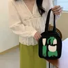 HBP Totes Handv￤skor Summer Tulpan Ins Korean Style Foaming Color Contrast Handv￤ska Little Fresh Student Shopping Ny liten publik ARMPIT BAG 221116