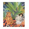 Arazzi Animal series design Nordic INS appeso arazzo sfondo panno Boho Decor Wall Cloth giungla tigre ragazza 221122