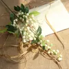 Decorative Flowers 6pcs/lot Artificial Christmas Fruit Berries For Wedding Home Party Decoration 70cm Long Plants With Pot