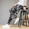 Survêtements pour hommes Baggy coton lin sarouel pour hommes hip hop pantalon large jambe décontracté lâche vintage style népal pantalon taille m5xl 221122