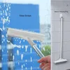 Cleaning Brushes 2 in 1 Magic Multifunctional Flexible V Shape Floor Scrubber Broom Home Bathroom Corner Crevice Foam Scrape 221122