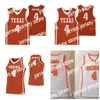 Баскетбол NCA1 NCAA Texas Longhorns Basketball Jersey 13 Тристан Томпсон 23 Ламаркус Олдридж 3 Джейкоб Янг Донован Уильямс обычай