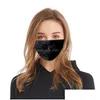 Designer maskers gradi￫nt kleur katoen gezicht maskers mode herbruikbare mascarilla anti rook gaas masker lady joch wasbare earroop 2 dhcw5