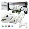 Electric RC Animals Kid RC Chameleon Pet Toys Walking Insects Capture Cool Light Music Electric Remote Control Presents for Boys Girl 221122