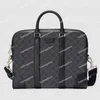 Porte-documents Designer hommes porte-documents sacs pour ordinateur portable de luxe sac d'affaires sacs pour ordinateur mode cuir Style classique