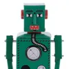 RC Robot Rétro Wind Up Mécanique MS397 Clockwork Tin Toy Pour Adulte Collection 221122