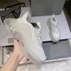 17fw paren duidelijke zool drievoudige schoenen casual schoenen sneakers mannen dames mode kristal bodem designer trainers oude papa schoen wit zwart groen roze gele regenboog e09