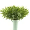 Flores decorativas 5 caules Willow ramificando plantas de plástico de seda artificial folhas falsas folhagem falsa casamento caseiro de mesa de árvore de árvore de árvore