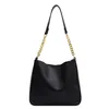 Evening Bags Fashion Shoulder Ladies Casual Bucket Luxury Designer Women's Solid Color Retro Chain