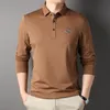 Мужской половой дизайнер бренда Polos Luxury Fashion вязаная мужская рубашка для рубашки для экипажа.