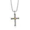 Designer Men Chain Diamond Luxury Necklace Luxury Necklace Amulet Amulet collane di alta qualità Dy Women Brand Classic Coppia 5243819