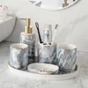 Bath Accessory Set Phnom Penh Bathroom Cup Tooth Tank Decoration Accessories Ceramic Toothbrush Holder Lotion Bottle Toothpaste Dispenser
