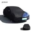 차량 덮개 테슬라 모델 3 S x y 선 스크린 바람 방향 방향 방향 방지 안티 크래치 안티 룰트라바 올해 재킷 J220907에 적합한 스트레치 커버