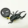 Electric RC Animals Novel Remote Control Likelife Beetle Shovel Collection Simulation of Insect Infrared RC Electric Mini Animal Toys FULY ROBOT 221122